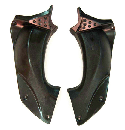2006-2011 Fairings Kawasaki ZX14R Black & Blue Flame Ninja  Generic