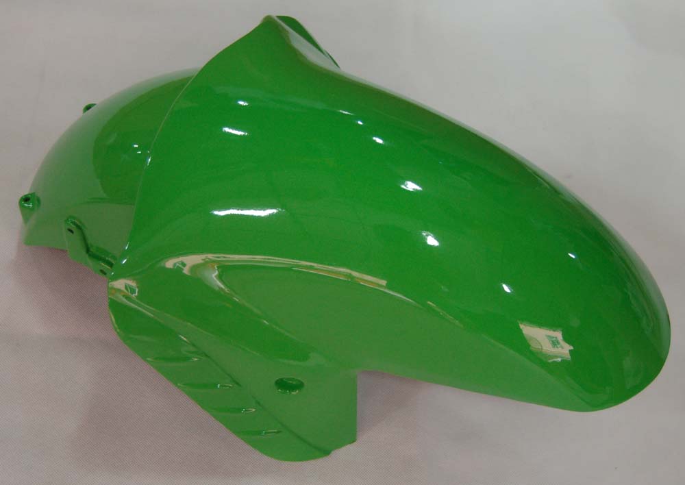 2006-2011 Fairings Kawasaki ZX14R Green Black No.56 Nakano  Generic