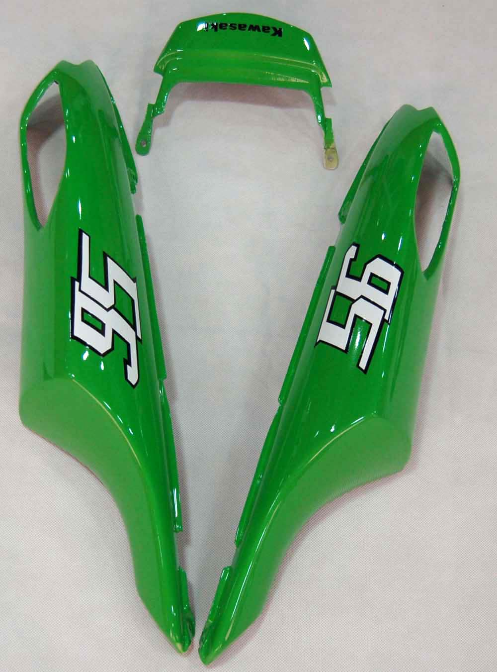 2006-2011 Fairings Kawasaki ZX14R Green Black No.56 Nakano  Generic