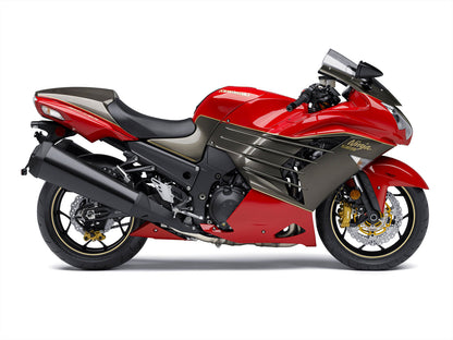 2012-2022 Fairings Plastics Kawasaki ZX14R Ninja Red Bronze  Generic