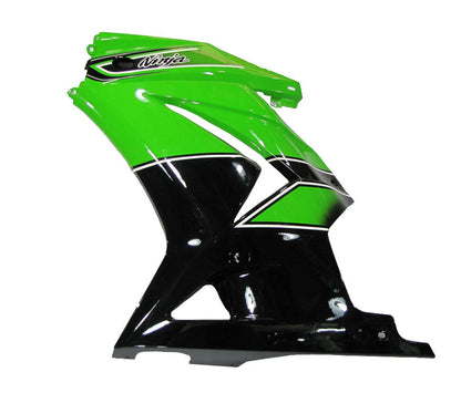 2008-2012 Fairings Kawasaki ZX250R EX250 Green Black Ninja ZX250  Generic