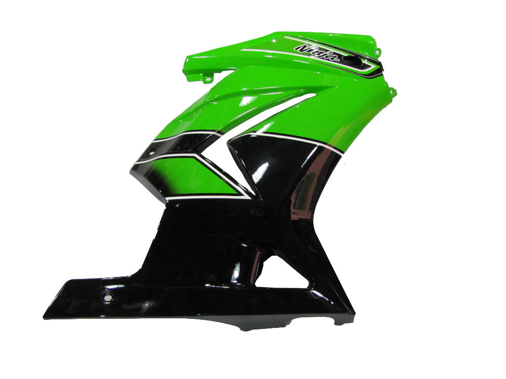 2008-2012 Fairings Kawasaki ZX250R EX250 Green Black Ninja ZX250  Generic