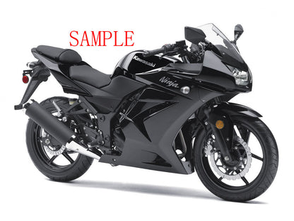 2008-2012 Fairings Kawasaki ZX250R EX250 Black Ninja ZX250  Generic