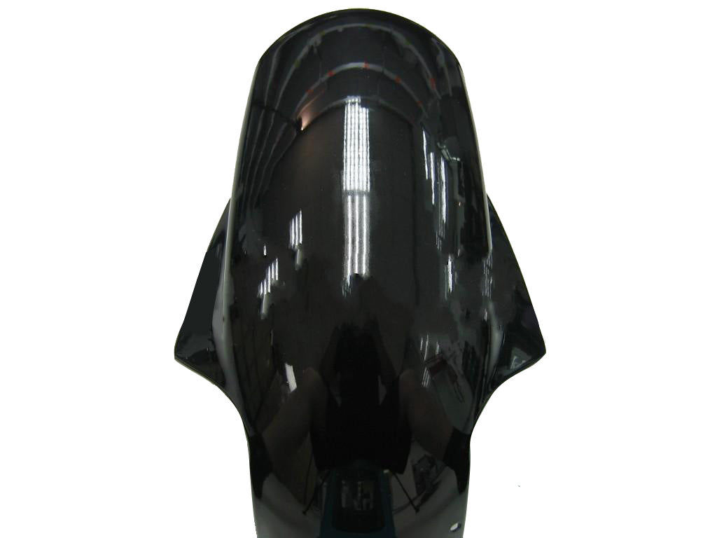 2003-2004 Fairings Kawasaki ZX6R 636 Black & Green Flame Ninja  Generic