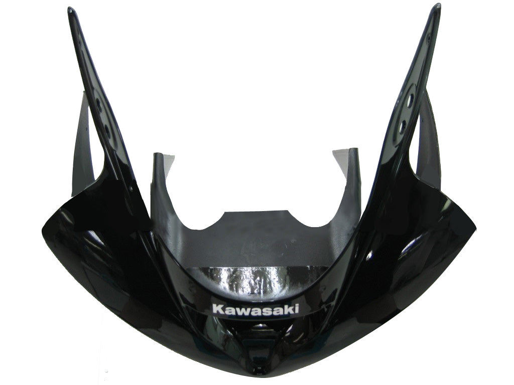 2003-2004 Fairings Kawasaki ZX6R 636 Black Red ZX6R  Generic