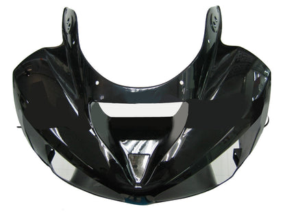 2003-2004 Fairings Kawasaki ZX6R 636 Black Green ZX6R  Generic