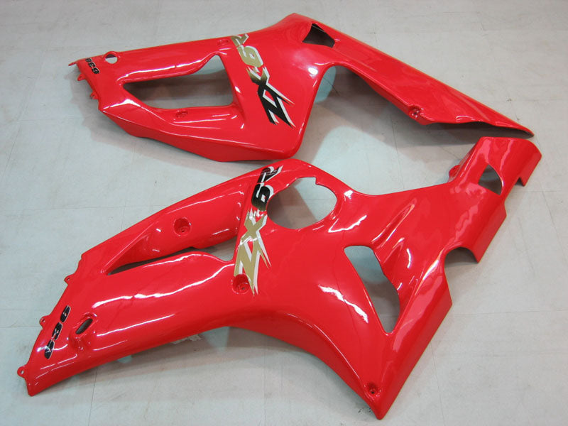 2003-2004 Fairings Kawasaki ZX6R 636 Red Ninja  Generic