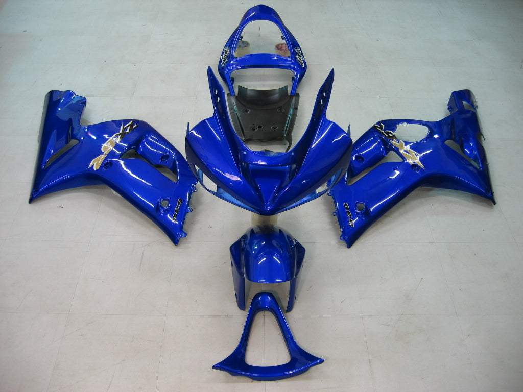 2003-2004 Fairings Kawasaki ZX6R 636 Blue Ninja  Generic