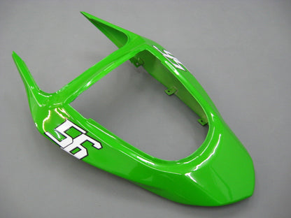 2003-2004 Fairings Kawasaki ZX6R 636 Green Black No.56 ELF  Generic