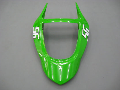 2003-2004 Fairings Kawasaki ZX6R 636 Green Black No.56 ELF  Generic
