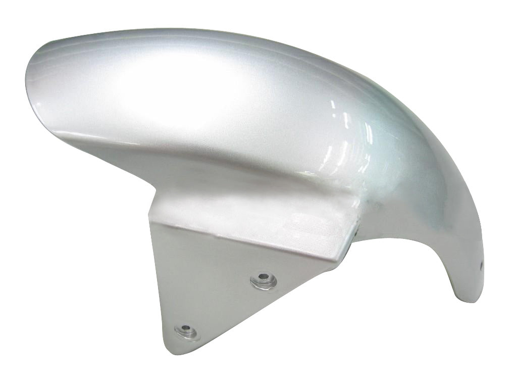 2003-2004 Fairings Kawasaki ZX6R 636 Silver & Blue Flame Ninja  Generic
