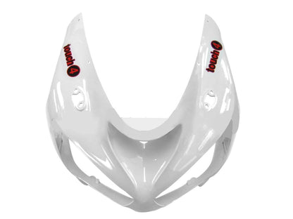 2005-2006 Fairings Kawasaki ZX6R 636 White Black elf ZX6R  Generic