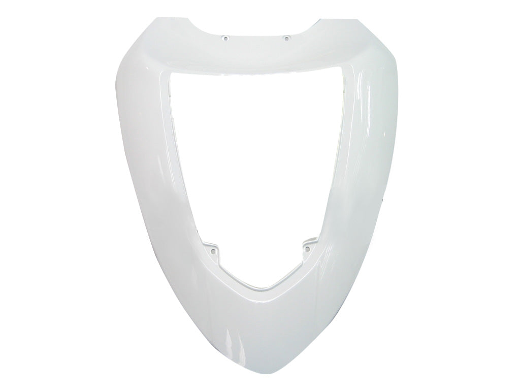 2005-2006 Fairings Kawasaki ZX6R 636 White Black elf ZX6R  Generic