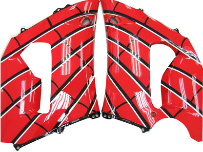 2005-2006 Fairings Kawasaki ZX6R 636 Red & Blue Spider Man  Generic