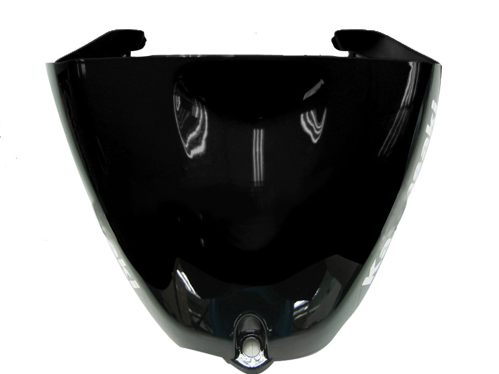 2005-2006 Fairings Kawasaki ZX6R 636 Black & Red Flame Ninja  Generic