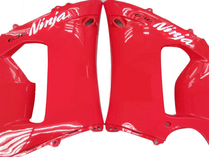 2005-2006 Fairings Kawasaki ZX6R 636 Red Black Ninja  Generic