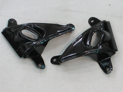 2005-2006 Fairings Kawasaki ZX6R 636 Black ZX6R   Generic