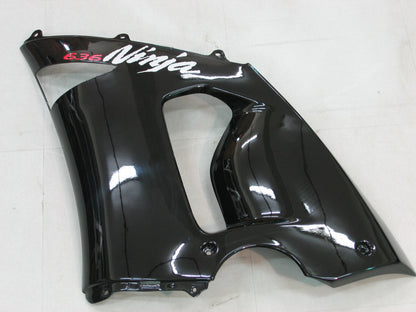2005-2006 Fairings Kawasaki ZX6R 636 Black ZX6R   Generic