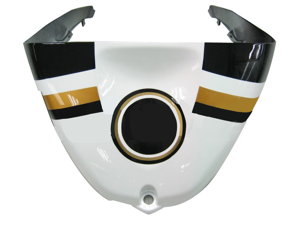 2005-2006 Fairings Kawasaki ZX6R 636 Black White Lucky Strike Ninja  Generic