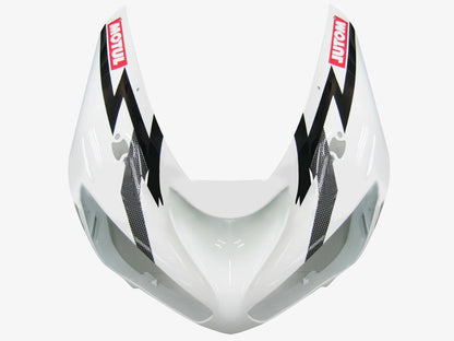 2005-2006 Fairings Kawasaki ZX6R 636 White Black Corona  Generic