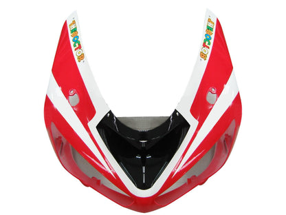 2005-2006 Fairings Kawasaki ZX6R 636 Red White Black Ninja  Generic