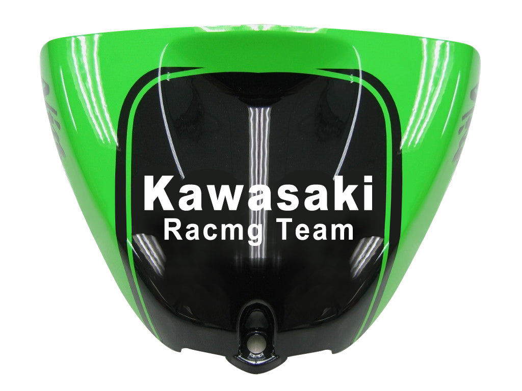 2005-2006 Fairings Kawasaki ZX6R 636 Green Black Kawasaki  Generic