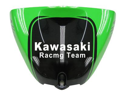 2005-2006 Fairings Kawasaki ZX6R 636 Green Black Kawasaki  Generic