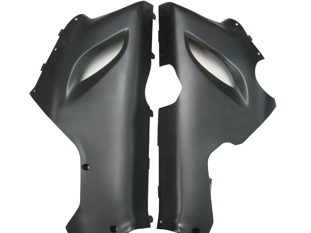 2005-2006 Fairings Kawasaki ZX6R 636 Matte Silver & Black Ninja  Generic