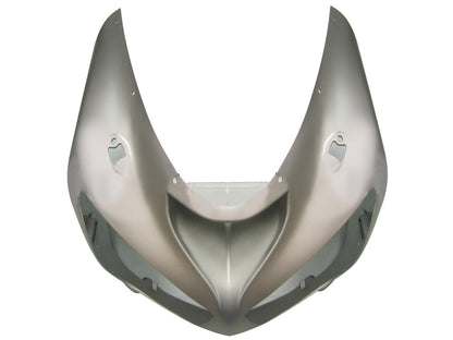 2005-2006 Fairings Kawasaki ZX6R 636 Matte Silver & Black Ninja  Generic
