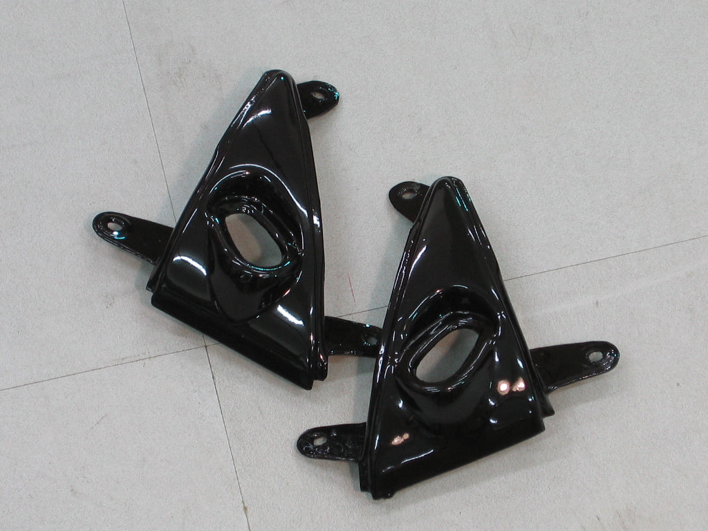2005-2006 Fairings Kawasaki ZX6R 636 Black White West ZX6R   Generic