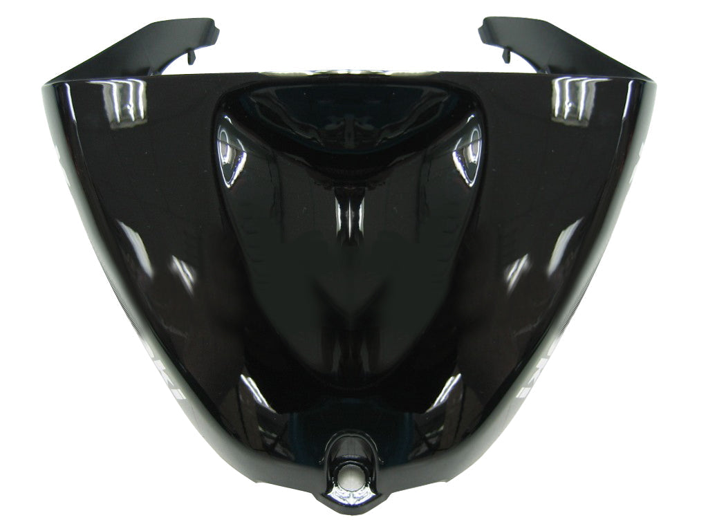 2005-2006 Fairings Kawasaki ZX6R 636 Black & Purple Flame Ninja  Generic