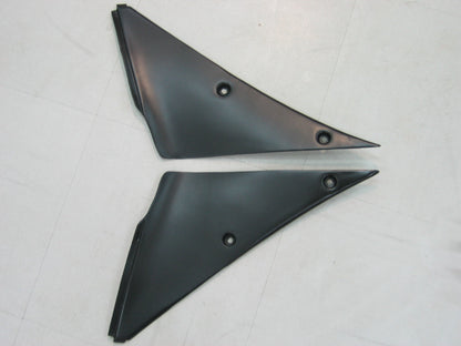 2005-2006 Fairings Kawasaki ZX6R 636 Silver & Red Flame Ninja   Generic