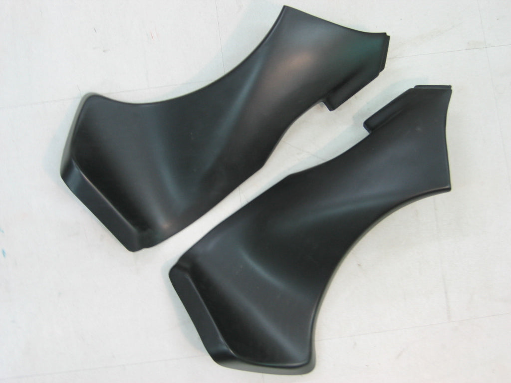 2005-2006 Fairings Kawasaki ZX6R 636 Silver & Red Flame Ninja   Generic