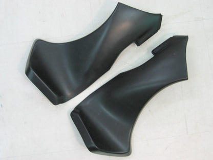 2005-2006 Fairings Kawasaki ZX6R 636 Silver & Red Flame Ninja   Generic