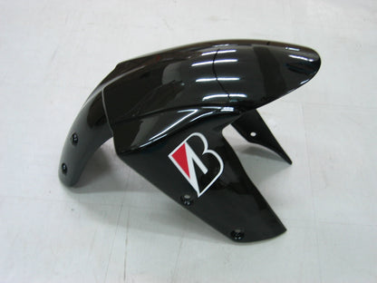 2005-2006 Fairings Kawasaki ZX6R 636 Green Black No.14 ZX6R   Generic