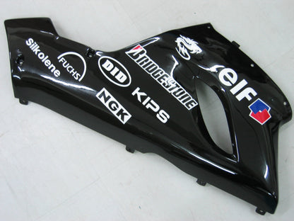 2005-2006 Fairings Kawasaki ZX6R 636 Green Black No.14 ZX6R   Generic