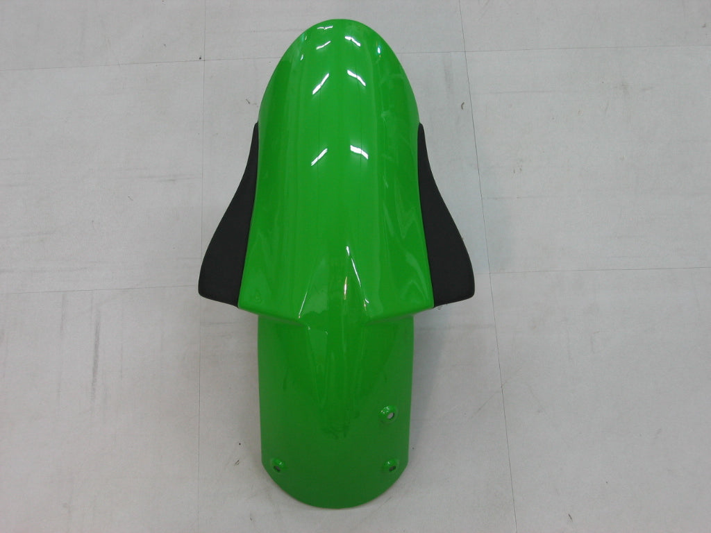 2005-2006 Fairings Kawasaki ZX6R 636 Green Black Ninja   Generic