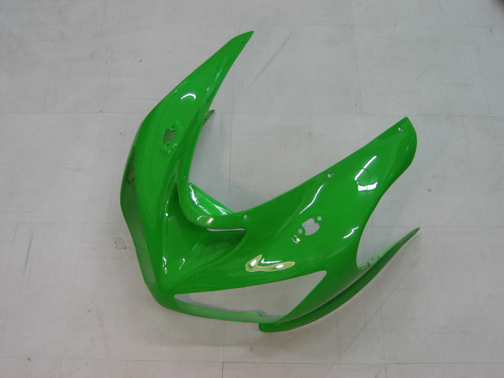 2005-2006 Fairings Kawasaki ZX6R 636 Green Black Ninja   Generic