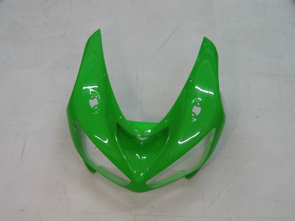 2005-2006 Fairings Kawasaki ZX6R 636 Green Black Ninja   Generic