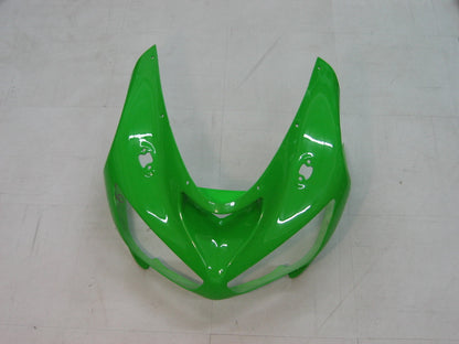 2005-2006 Fairings Kawasaki ZX6R 636 Green Black Ninja   Generic