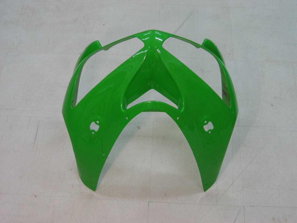 2005-2006 Fairings Kawasaki ZX6R 636 Green Black Ninja   Generic