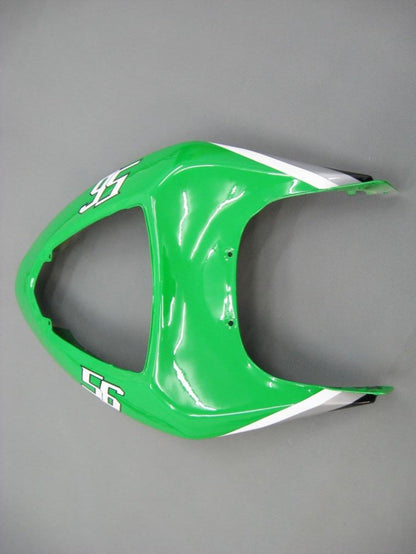 2005-2006 Fairings Kawasaki ZX6R 636 Green Black No.56 Nakano  Generic