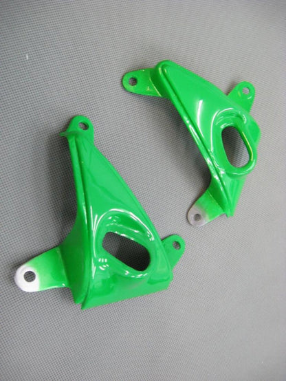 2005-2006 Fairings Kawasaki ZX6R 636 Green Black No.56 Nakano  Generic