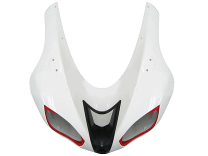 2007-2008 Fairings Kawasaki ZX6R ZX636 White Red Black  ZX6R  Generic
