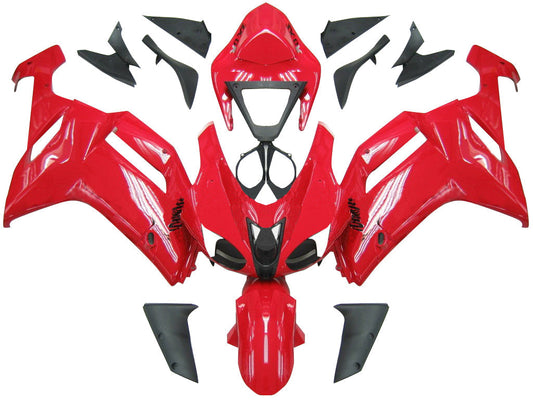 2007-2008 Fairings Kawasaki ZX6R ZX636 Red Ninja ZX6R  Generic