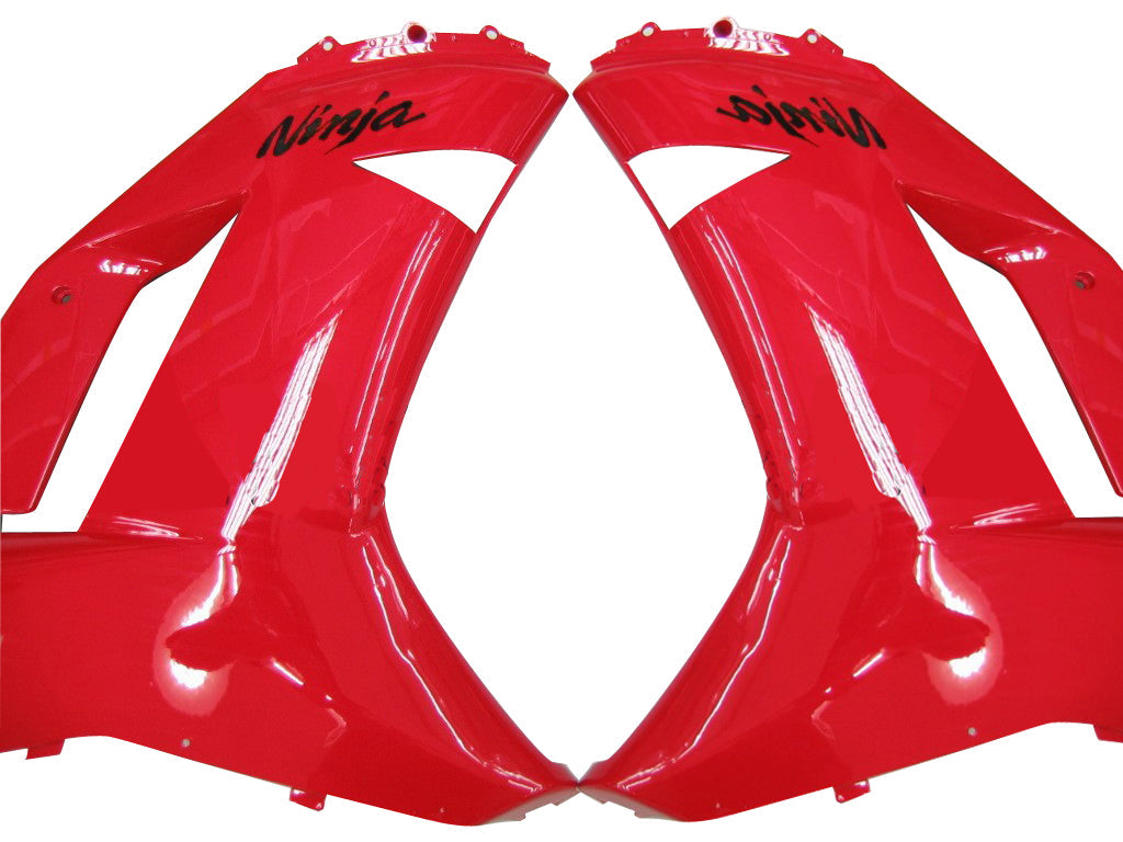 2007-2008 Fairings Kawasaki ZX6R ZX636 Red Ninja ZX6R  Generic