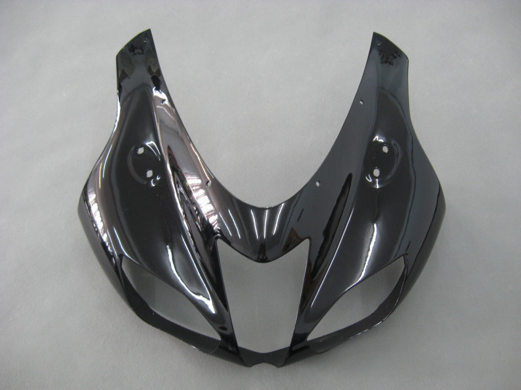 2007-2008 Fairings Kawasaki ZX6R ZX636 Black Ninja  Generic