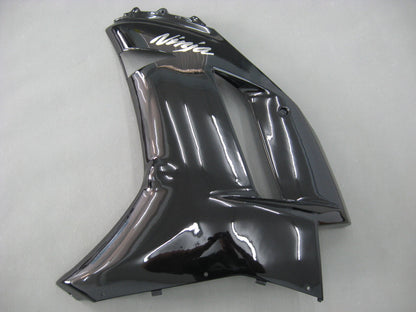 2007-2008 Fairings Kawasaki ZX6R ZX636 Black Ninja  Generic