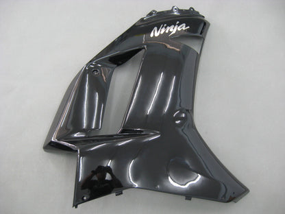 2007-2008 Fairings Kawasaki ZX6R ZX636 Black Ninja  Generic