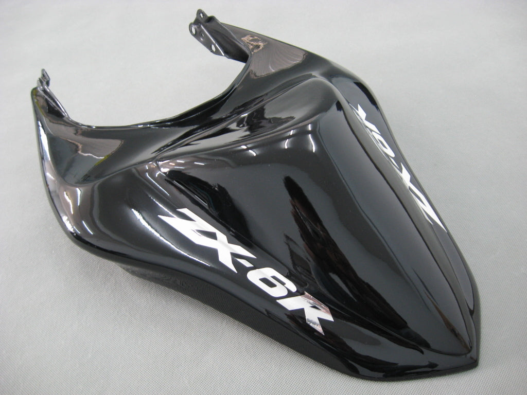 2007-2008 Fairings Kawasaki ZX6R ZX636 Black Ninja  Generic
